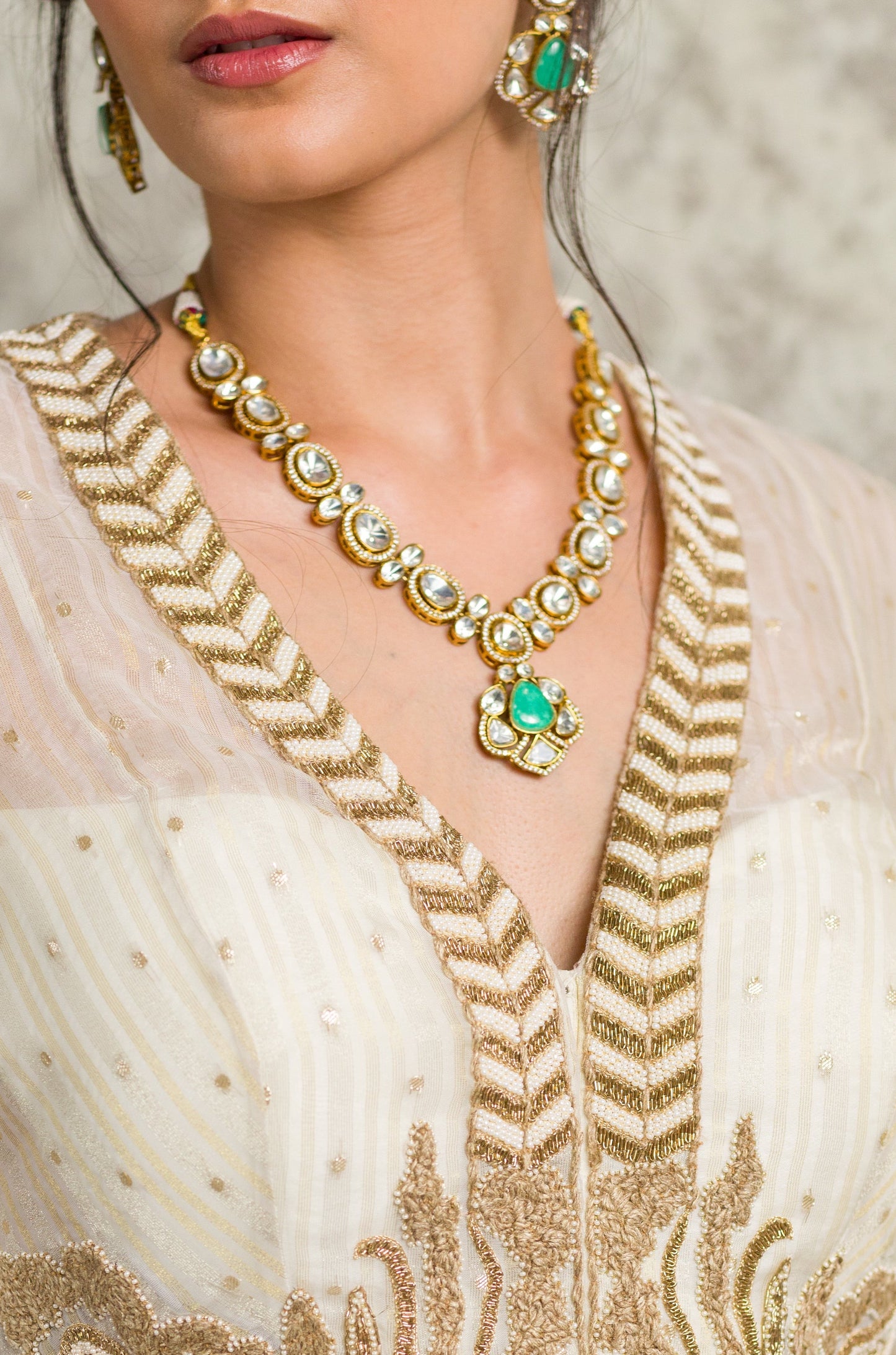 Moissanite Necklace. MN9801