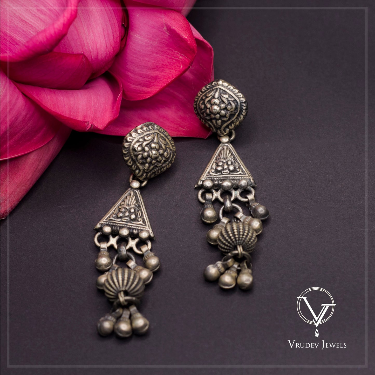 92.5 Silver Earrings. SE373.1482