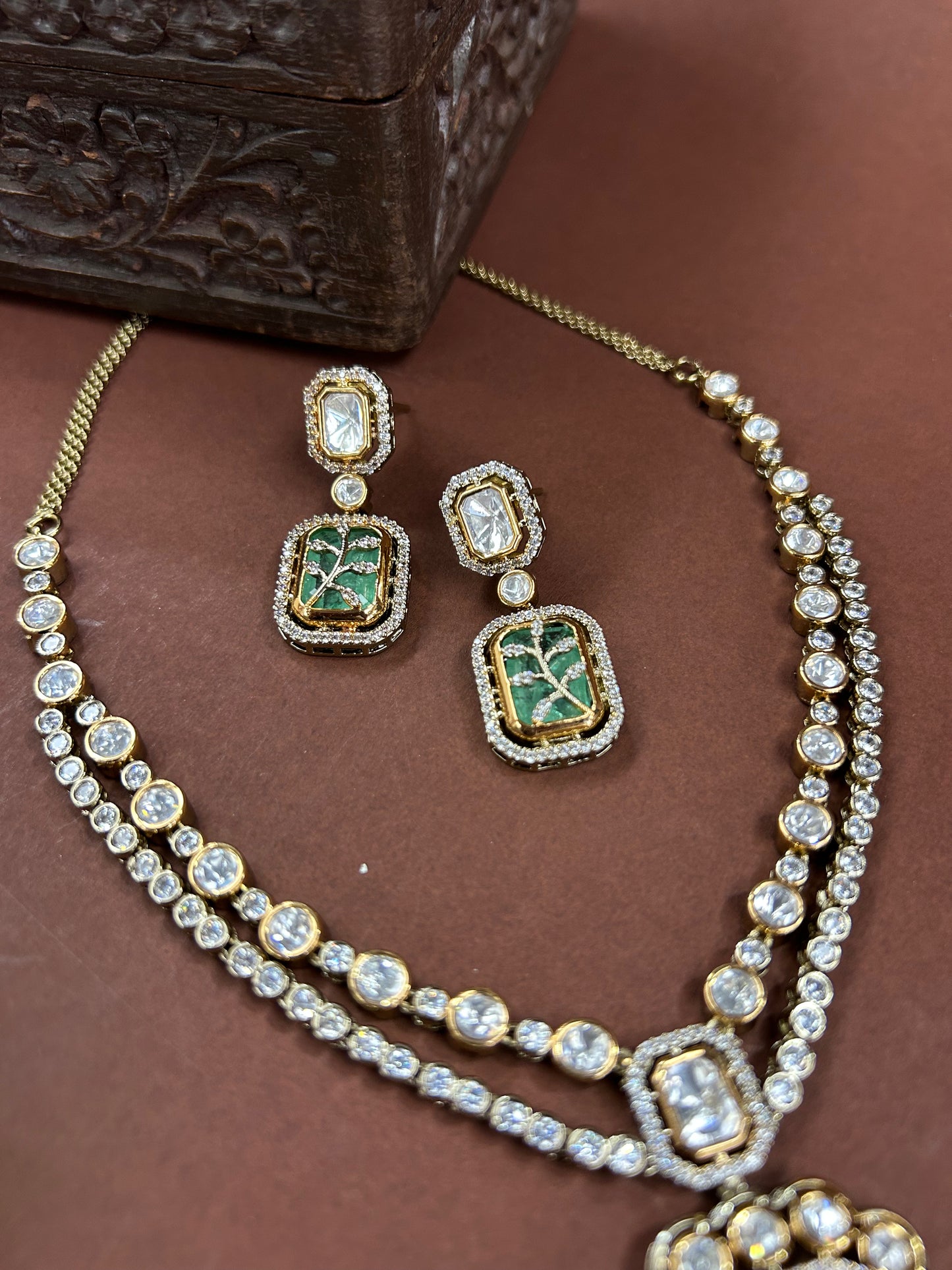 Moissanite Necklace | MNRS4311