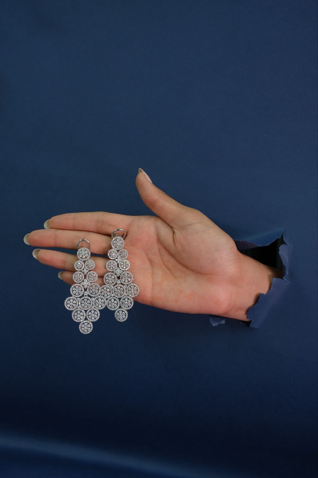 Diamond Earrings. DEMS426.3