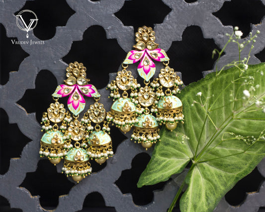 Jadau Earrings. JE954