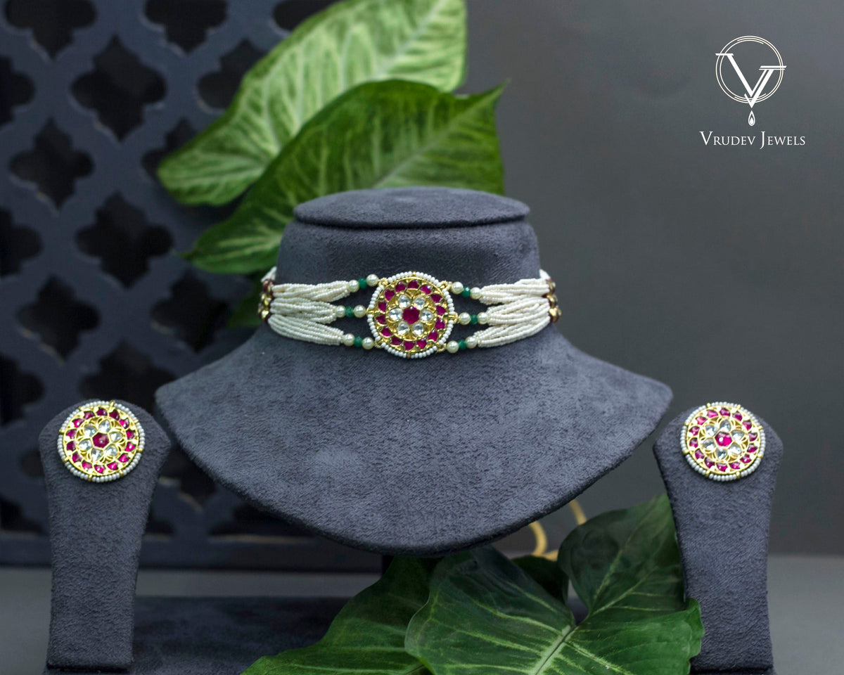 Jadau Necklace  JN677