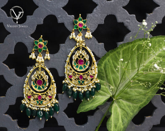 Jadau Earrings JE554
