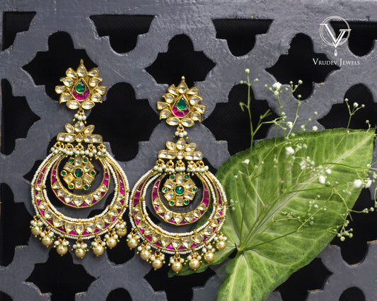 Jadau Earrings. JE1024