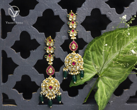 Jadau Earrings.  JE518
