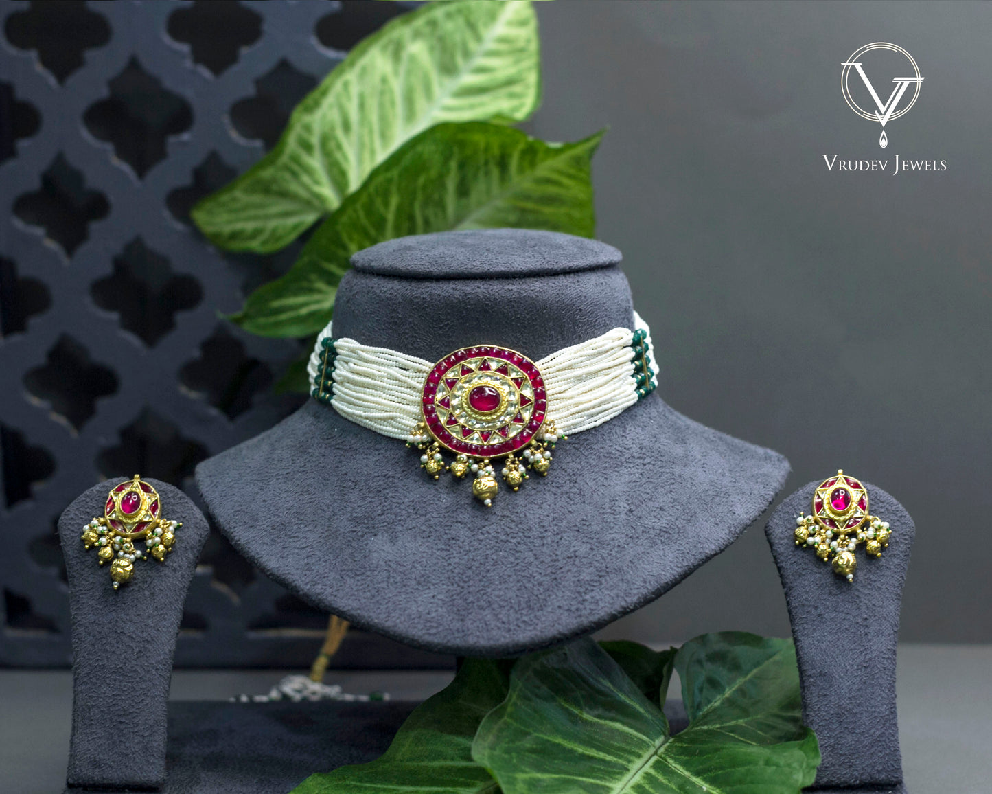 Jadau Necklace. JN980