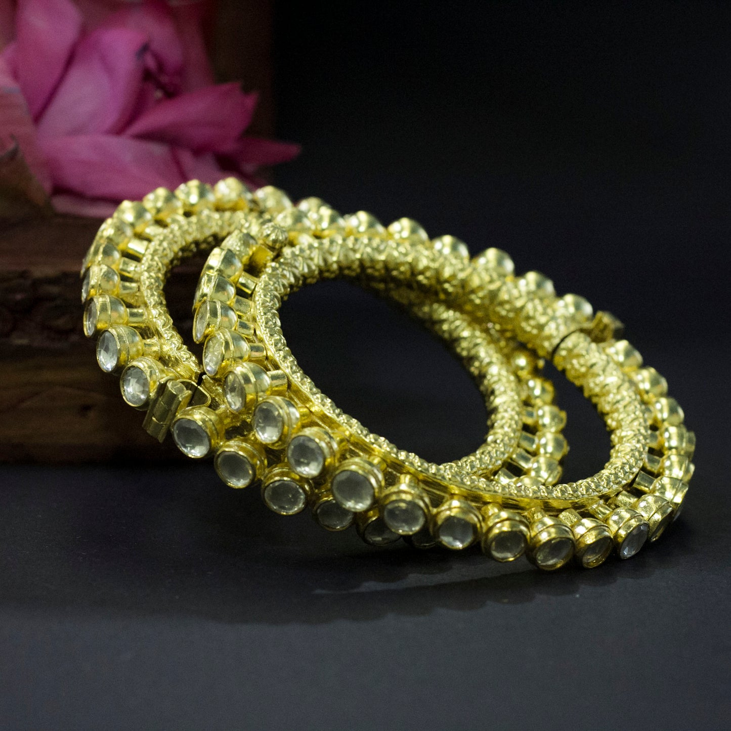 Jadau Bangles. GB1000974