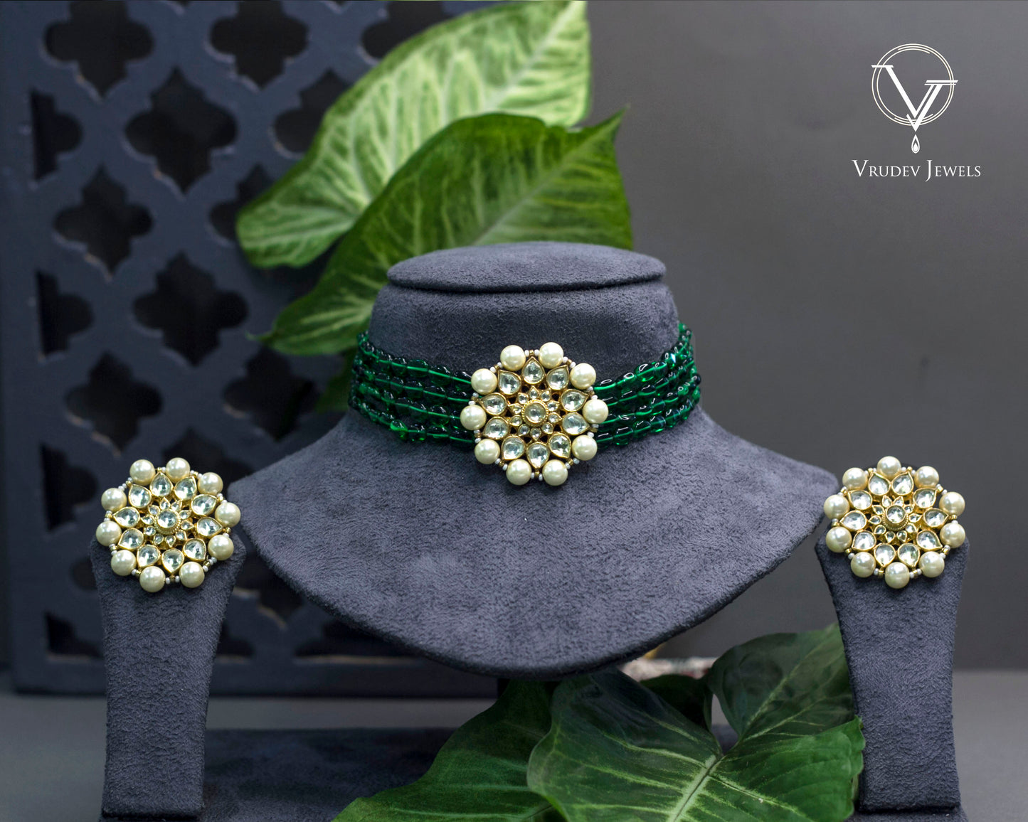 Jadau Necklace  JN640