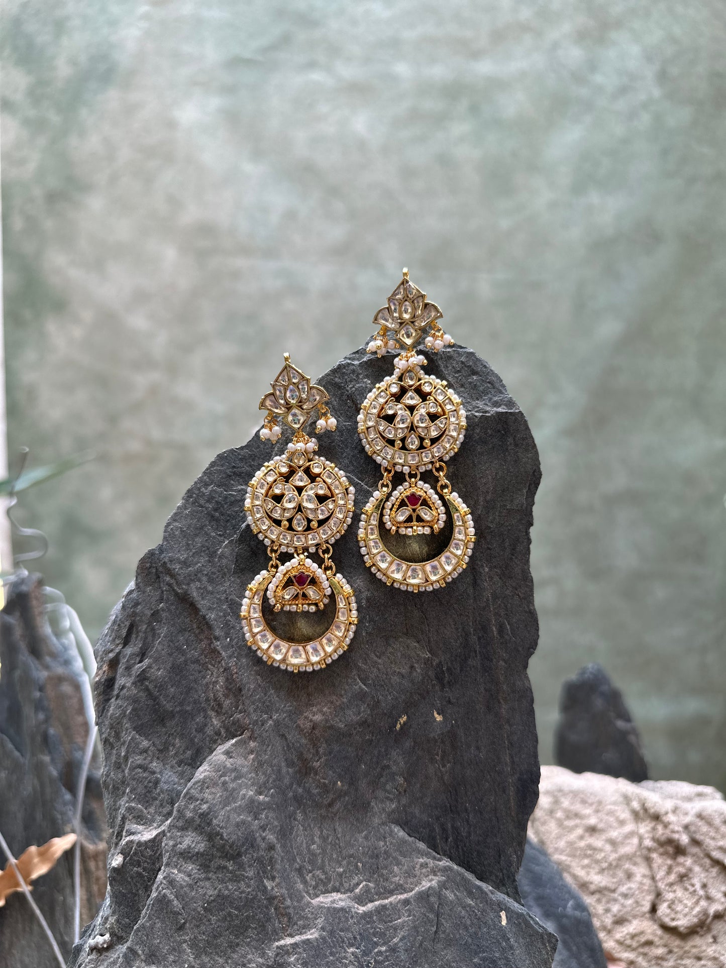 Jadau Earrings. JR70642