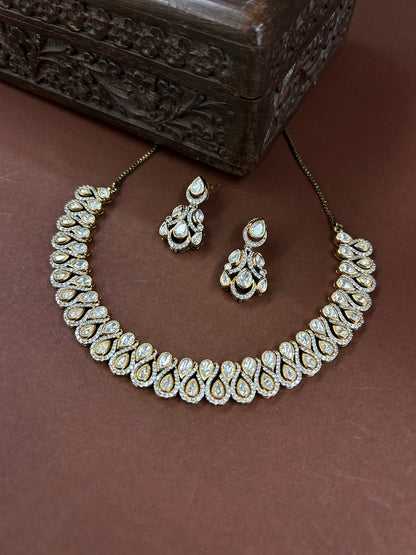 Moissanite Necklace | MNRS5581