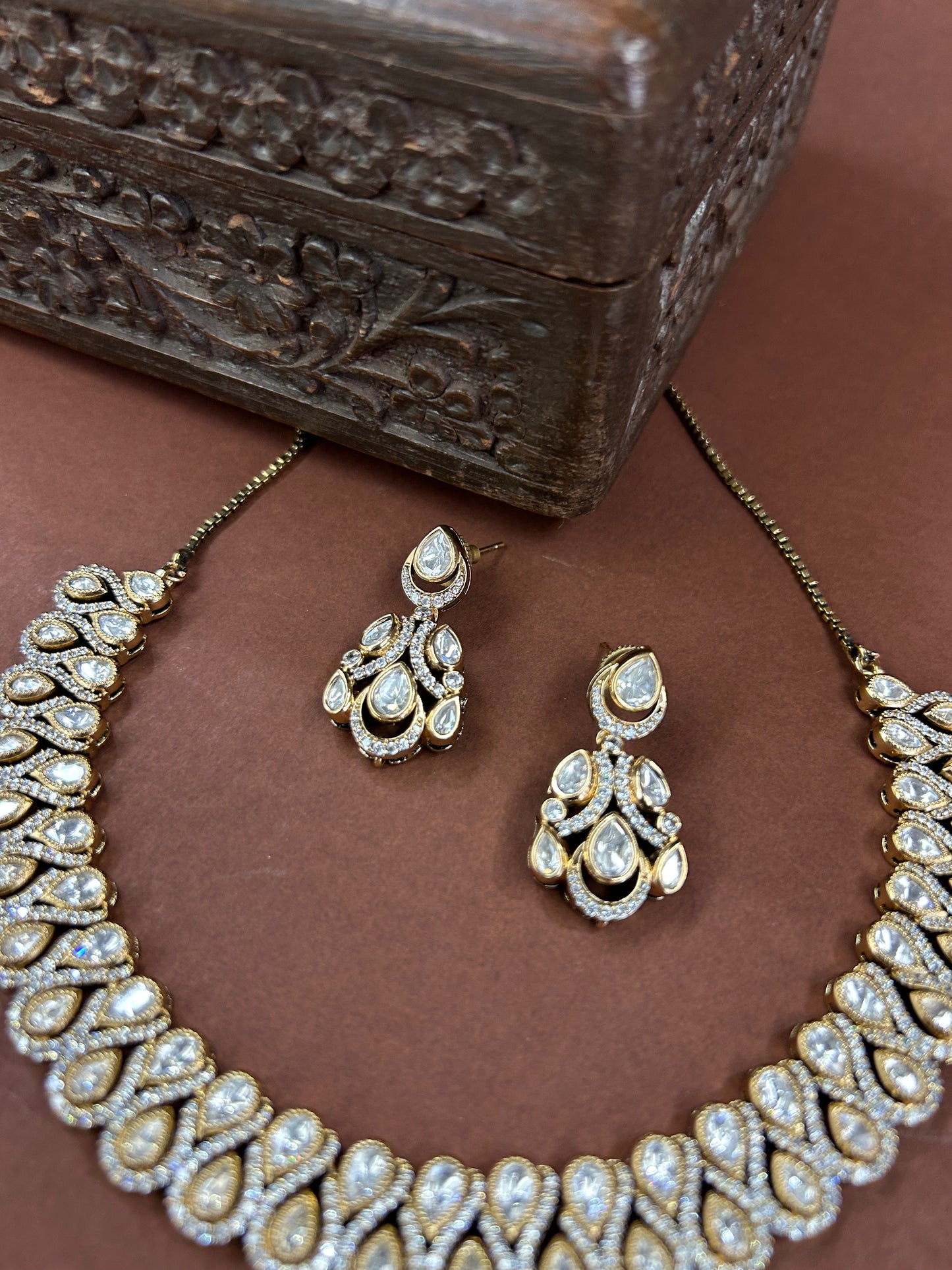 Moissanite Necklace | MNRS5581