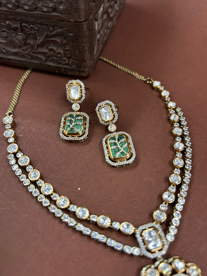 Moissanite Necklace | MNRS4311