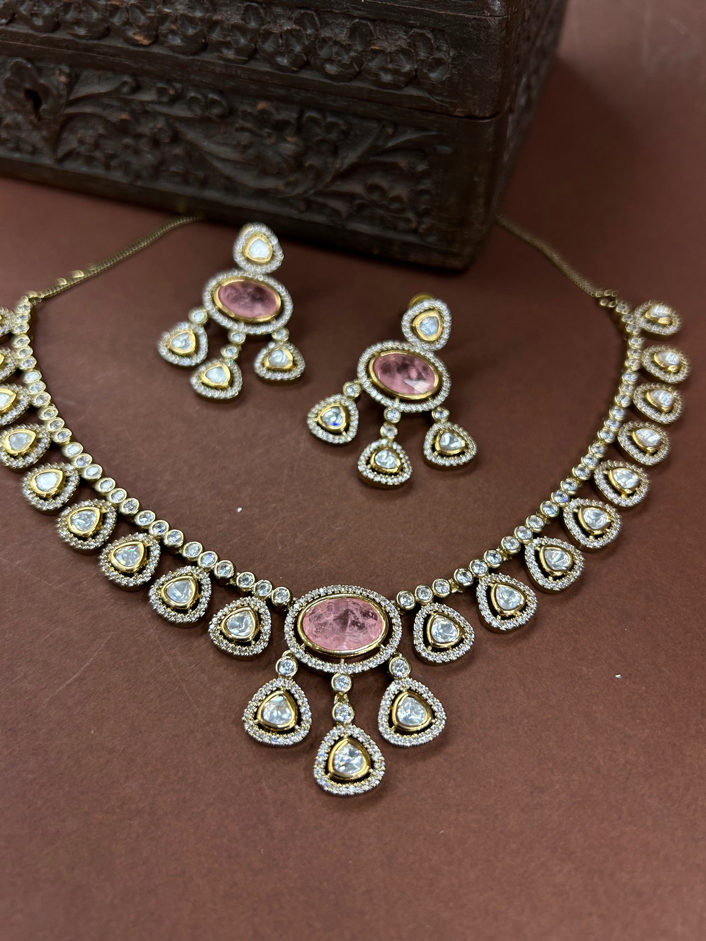 Moissanite Necklace | MNRS5401