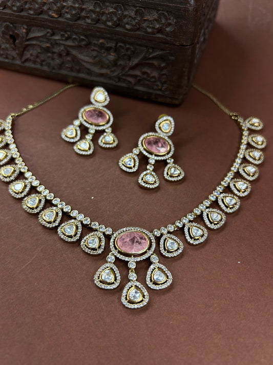 Moissanite Necklace | MNRS5401