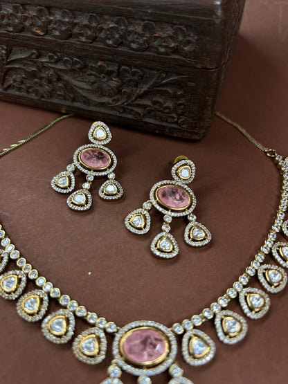 Moissanite Necklace | MNRS5401