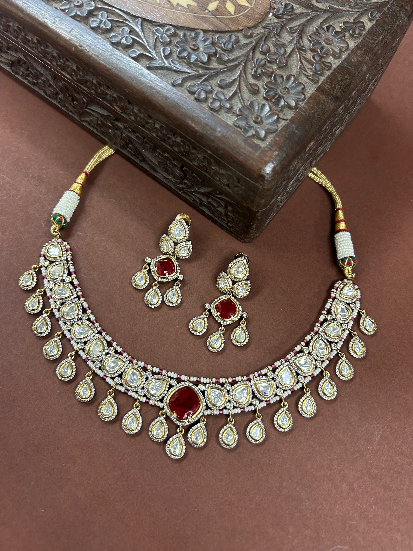 Moissanite Necklace | MNRS10551
