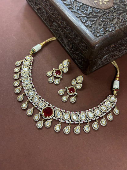 Moissanite Necklace | MNRS10551