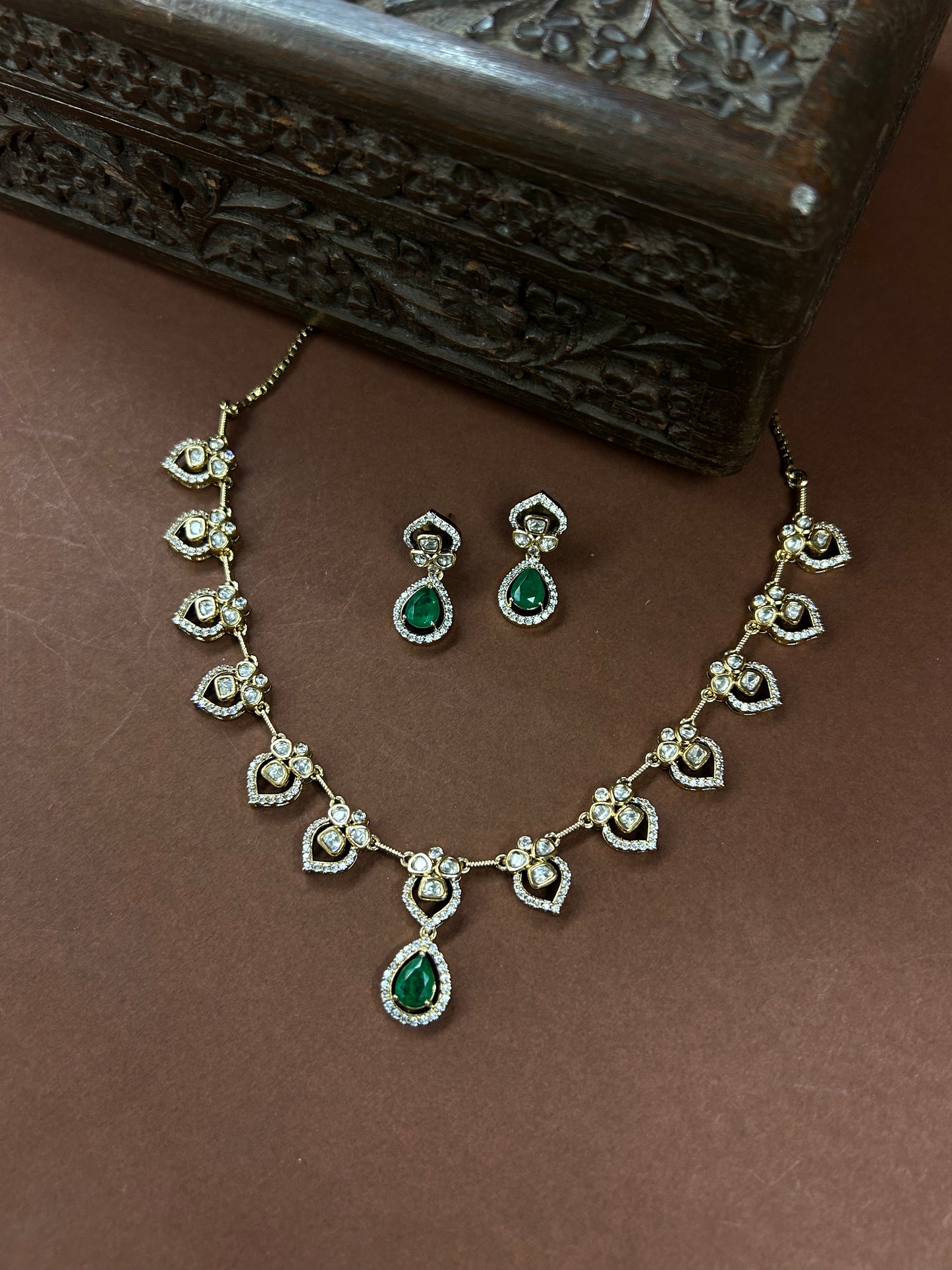 Moissanite Necklace | MNRS5851