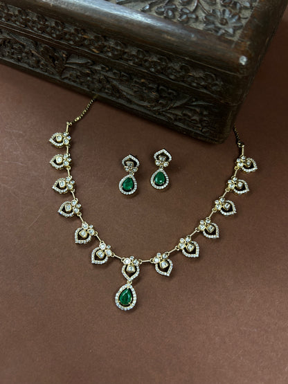 Moissanite Necklace | MNRS5851