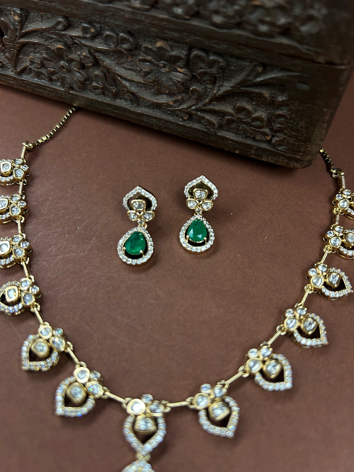 Moissanite Necklace | MNRS5851