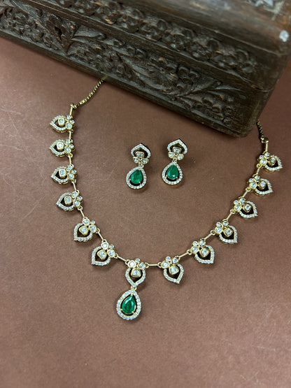 Moissanite Necklace | MNRS5851