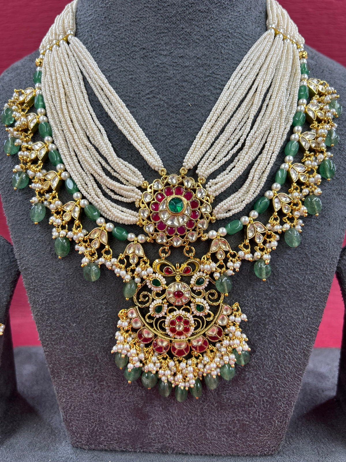 Jadau Necklace 18301