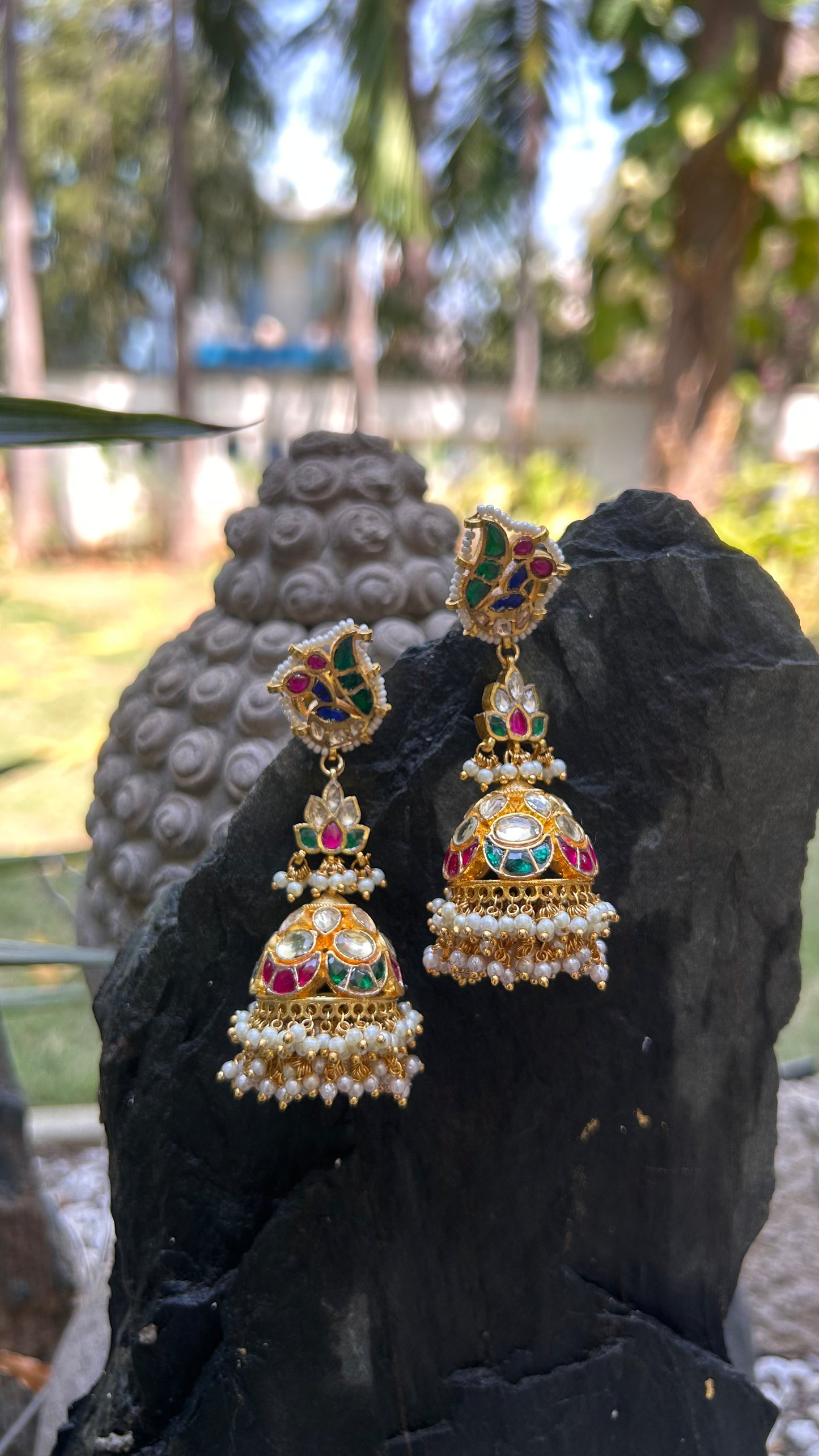 Jadau Earrings JE748