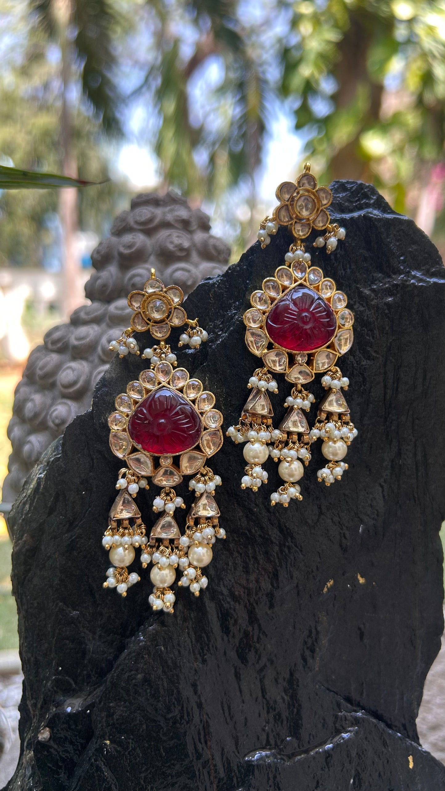 Jadau Earrings JE3951858