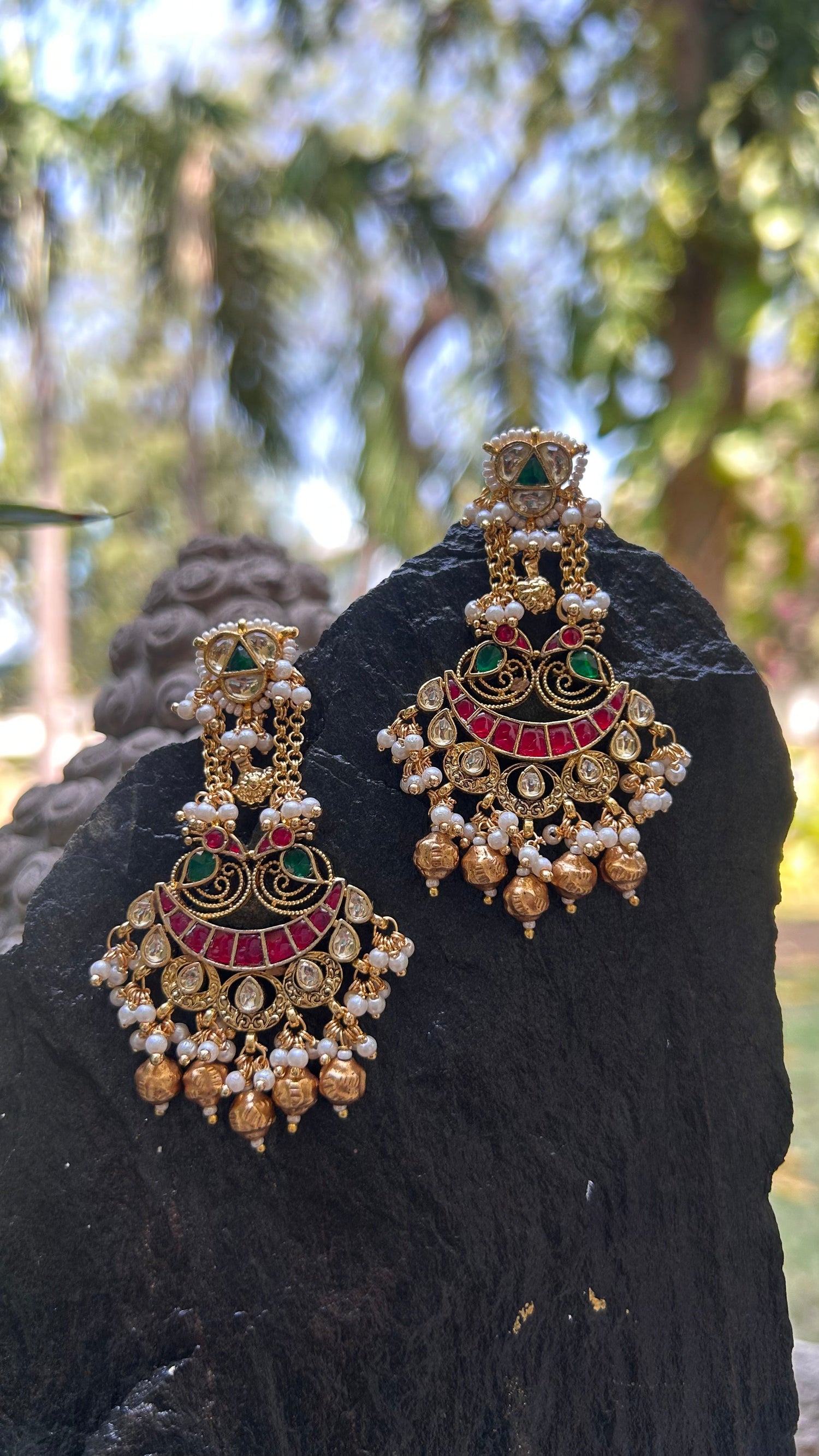 Jadau Earrings JE4041