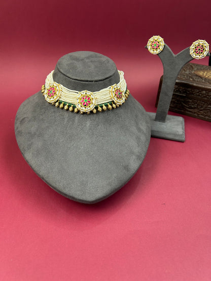 Jadau  Necklace. JN877