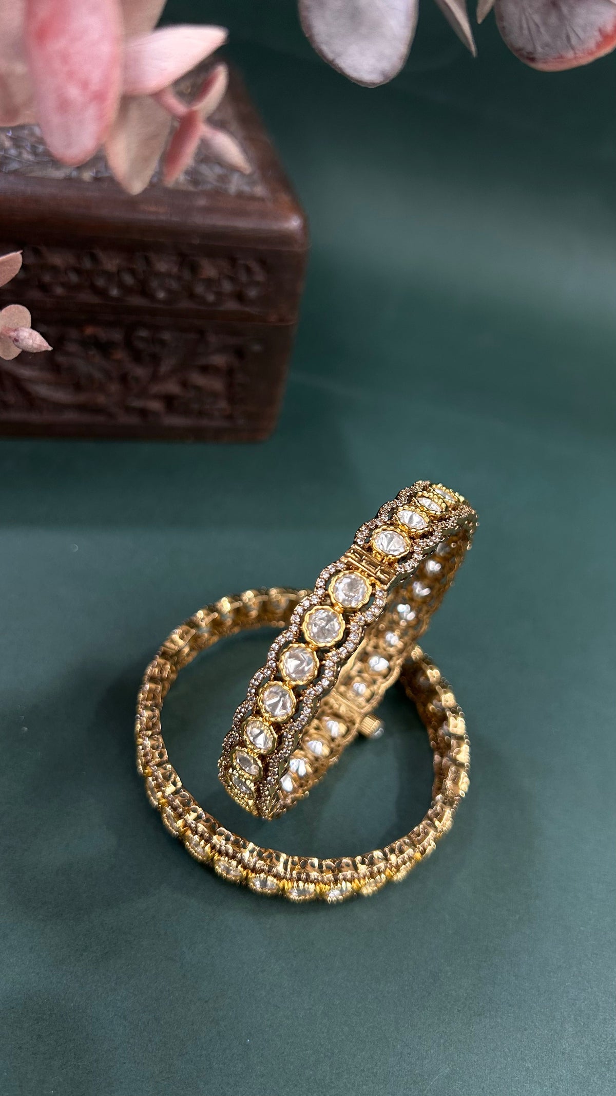 Moissanite Bangles MBRS4351