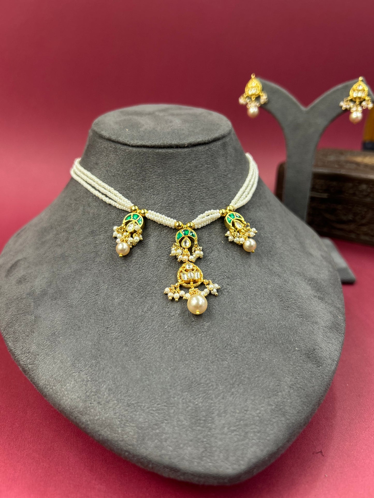 Jadau Necklace. JN240