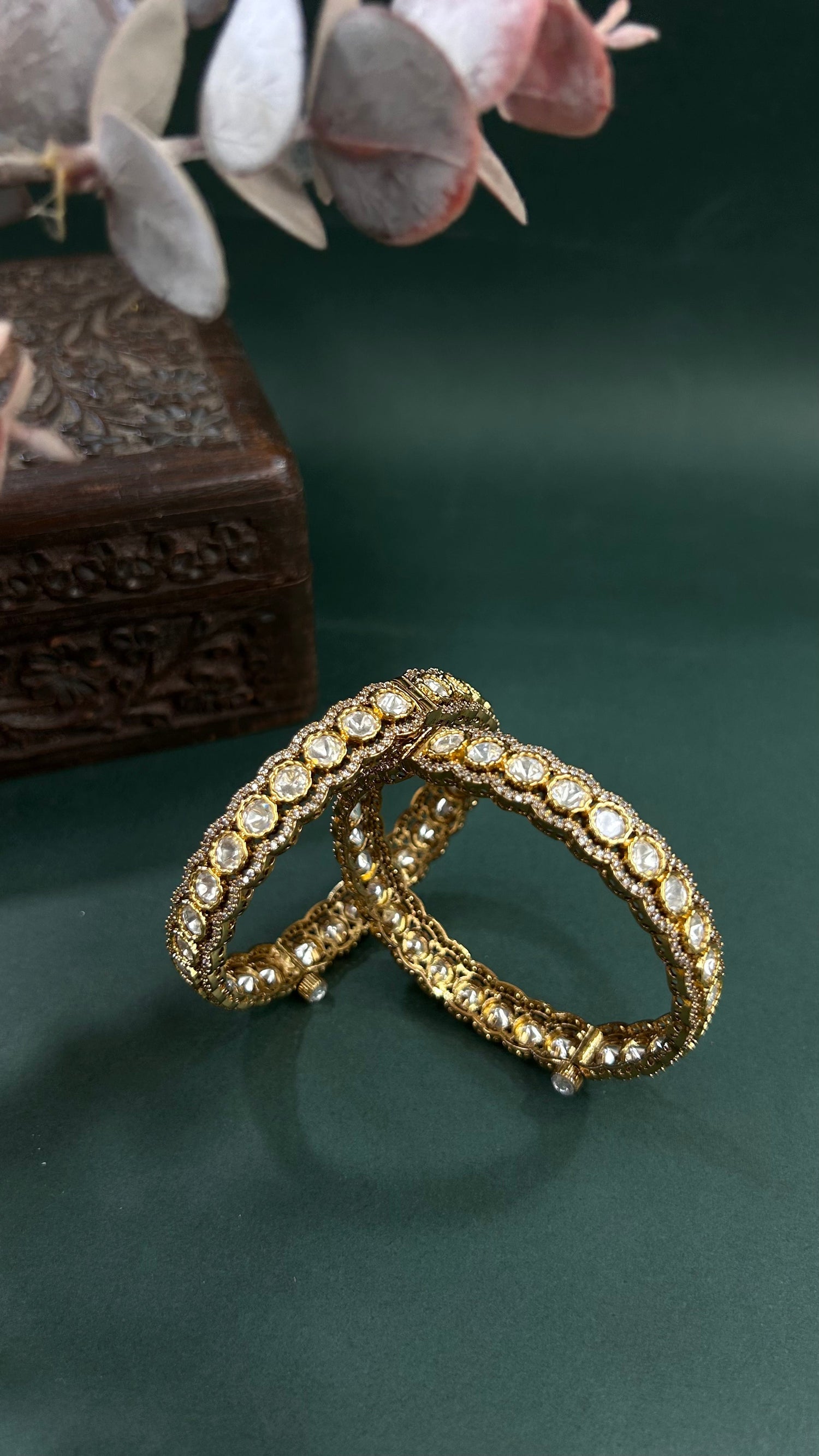 Moissanite Bangles MBRS4351