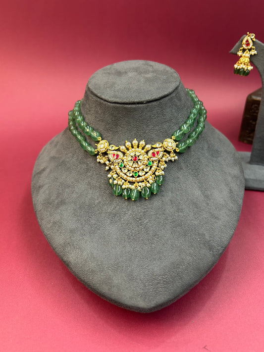 Jadau Necklace   JN655