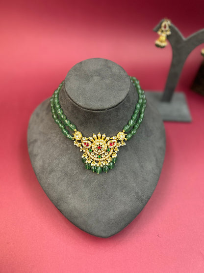 Jadau Necklace   JN655