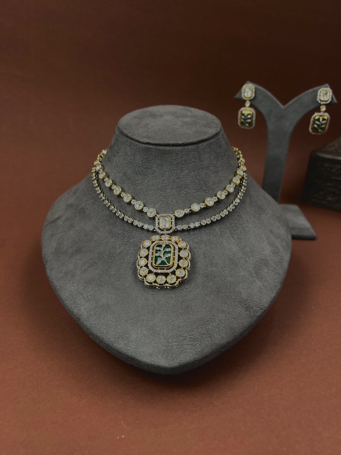 Moissanite Necklace MNRS431