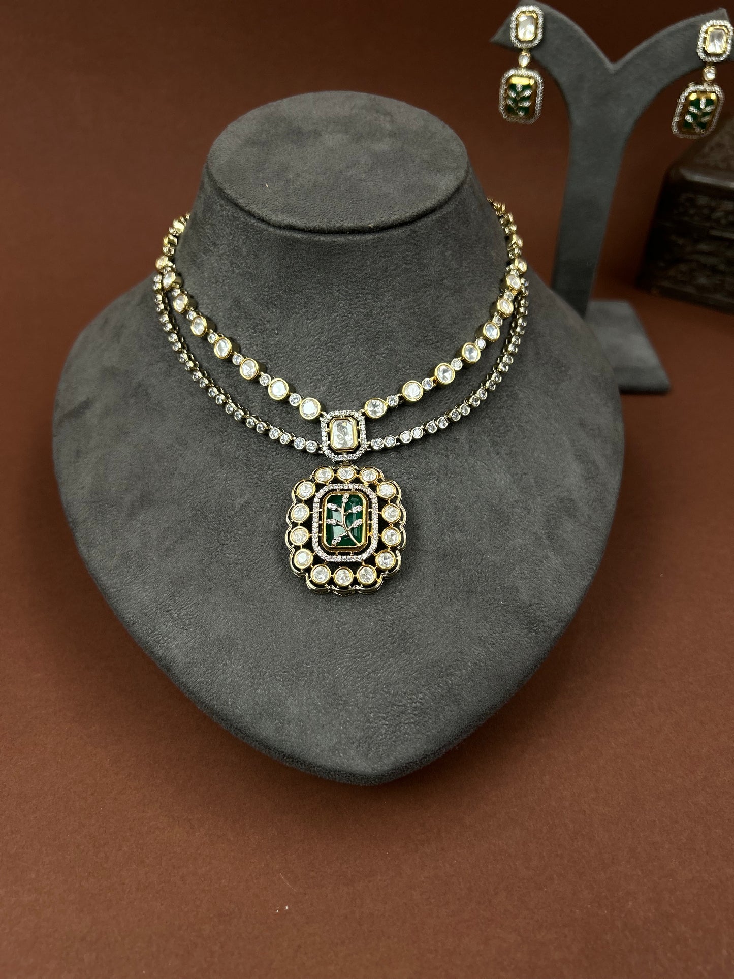 Moissanite Necklace MNRS431