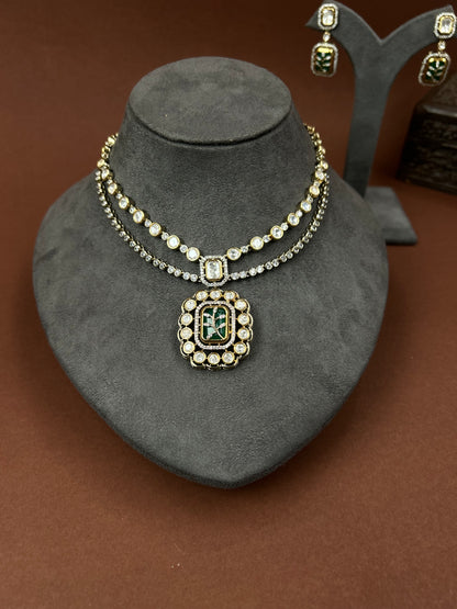 Moissanite Necklace MNRS431