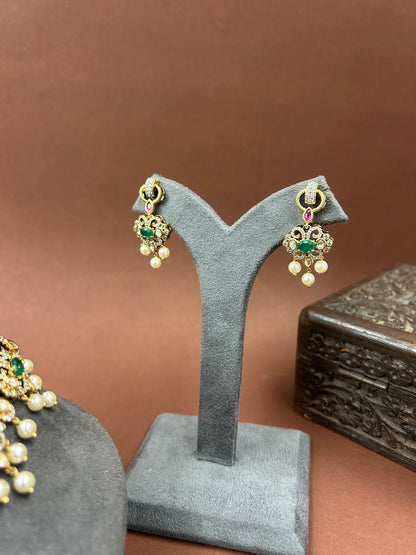 Moissanite Necklace. MNRS1080