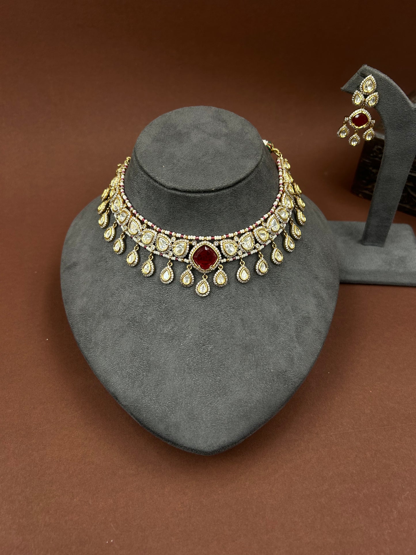 Moissanite Necklace. MNRS1055