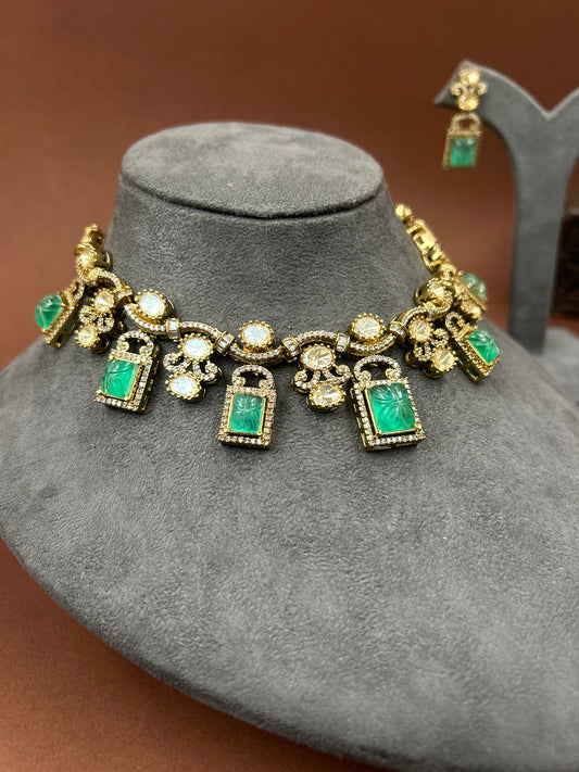 Moissanite Necklace  MS7351