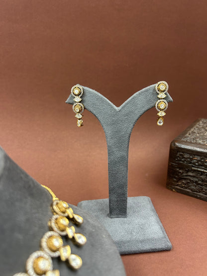 Moissanite Necklace. MNRS7951