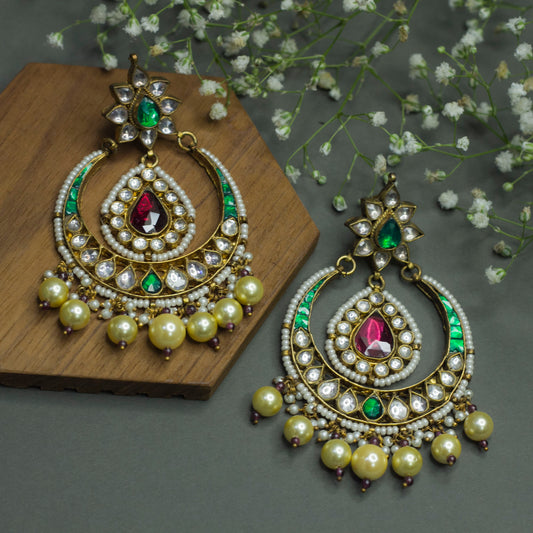 Jadau Earrings   JE473