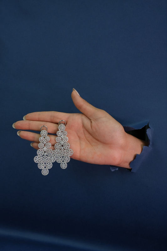 Diamond Earrings. DEMS426.3